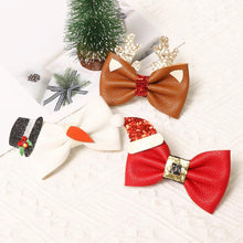 Load image into Gallery viewer, Ready to Ship | Festive Hair Bow
