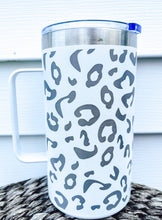 Load image into Gallery viewer, RTS: 24 OZ Leopard Handled cup
