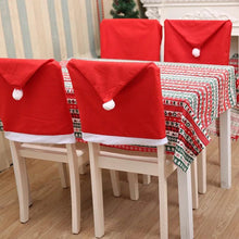 Load image into Gallery viewer, Ready to Ship | Santa Hat Chair Cover
