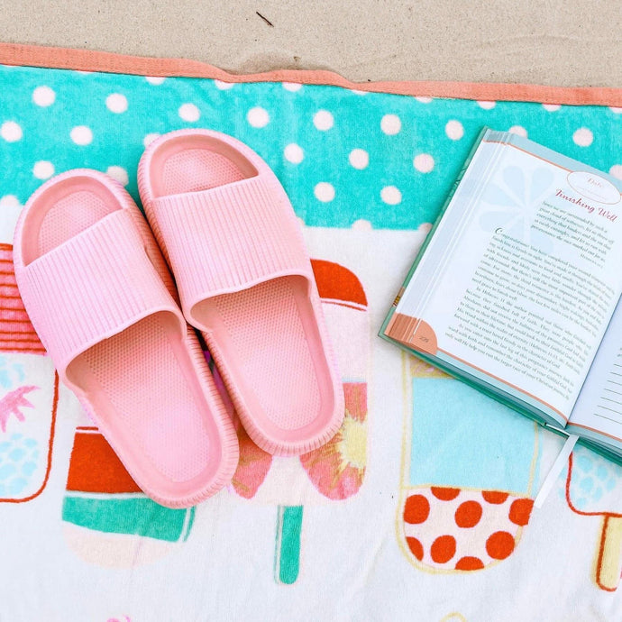 Ready to Ship  | Insanely Comfy -Beach/Casual, Slides/Sandal*