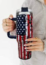 Load image into Gallery viewer, American Flag 40 Oz Handle Tumbler
