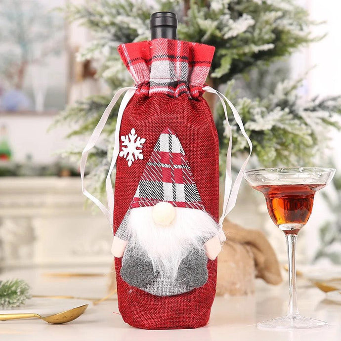 Ready to Ship |   Gnome Wine Bottle Covers