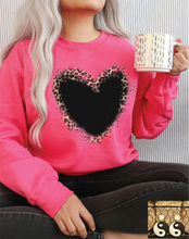Load image into Gallery viewer, Leopard and Black Heart
