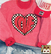Load image into Gallery viewer, Love Checkered Heart
