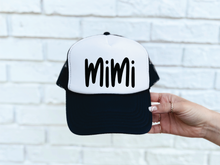 Load image into Gallery viewer, Customizable Name Hat in two color options

