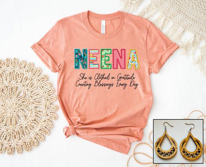 Neena- Floral Stitch