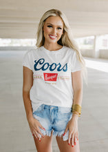 Load image into Gallery viewer, Coors Banquet 1873 Graphic WHITE Tee
