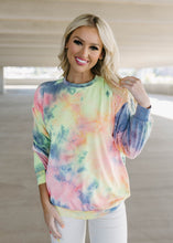 Load image into Gallery viewer, Gianni Neon Tie Dye Top
