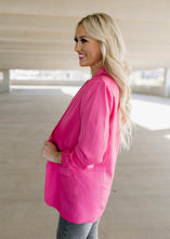 Load image into Gallery viewer, Jessie Tailored Blazer - Hot Pink
