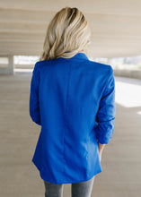 Load image into Gallery viewer, Jessie Tailored Blazer - Royal Blue

