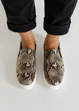 Load image into Gallery viewer, Reign Python Slip On Sneaker
