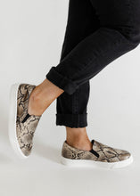 Load image into Gallery viewer, Reign Python Slip On Sneaker
