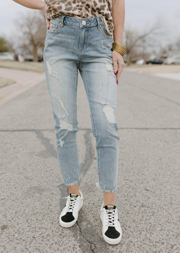 Slink Maggie Ankle Straight Jeans