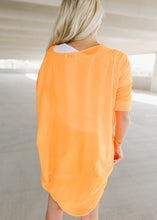 Load image into Gallery viewer, Sunny &amp; 75 Neon Orange Kimono Cardigan
