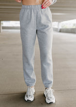 Load image into Gallery viewer, Coffee Run Heather Gray Jogger Set
