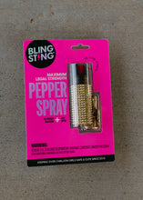 Load image into Gallery viewer, Bling Sting Rhinestone Pepper Spray - vintageleopard

