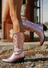 Load image into Gallery viewer, Billini Danillo Western Boots - Pink Metallic
