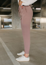 Load image into Gallery viewer, Mono B Mauve Athleisure Joggers
