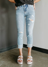 Load image into Gallery viewer, Dear John Blaire Glass Beach Cuffed Jeans
