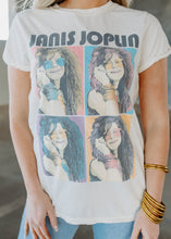 Load image into Gallery viewer, Janis Joplin Portrait Pop Art Graphic Tee
