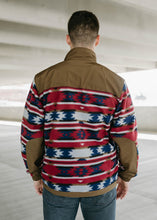 Load image into Gallery viewer, Men&#39;s Hooey Brown &amp; Aztec Tech Jacket
