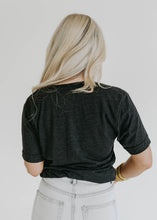 Load image into Gallery viewer, Do More of Happy Vintage Black Tee
