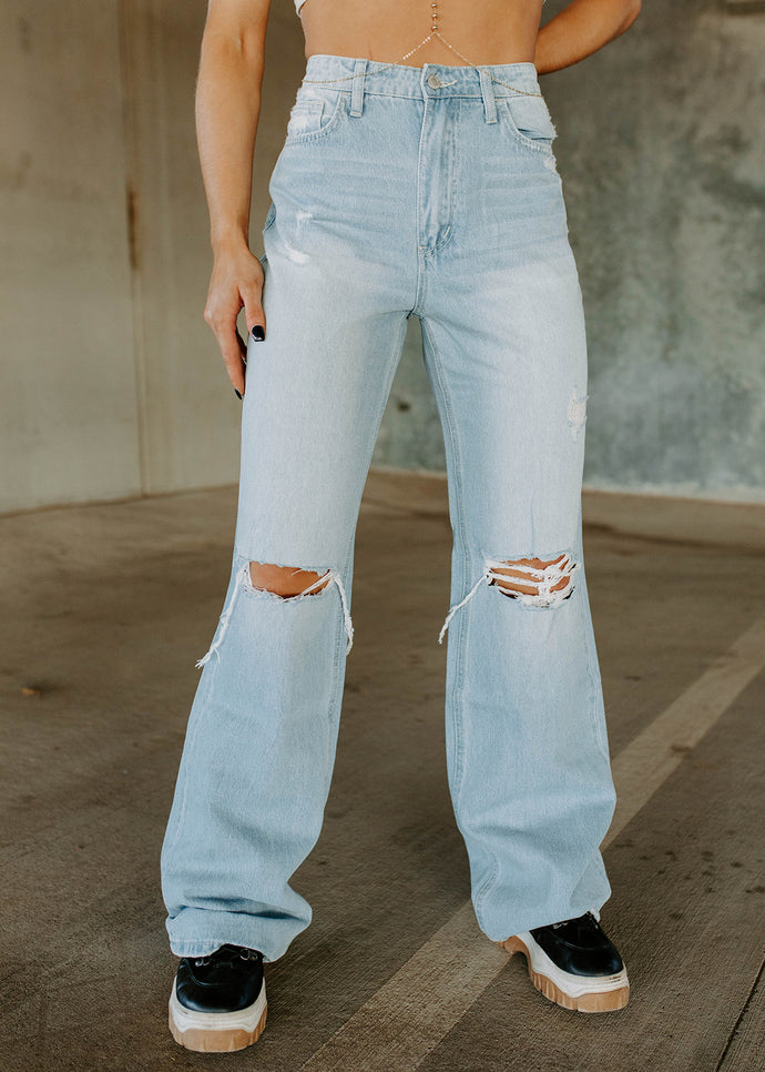 Sunny Plains 90's Vintage Wide Leg Jeans