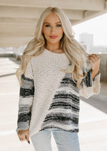 Load image into Gallery viewer, Ivory &amp; Oreo Multi Sweater
