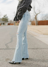 Load image into Gallery viewer, Dear John Rosa Beyond Distressed Flare Jean
