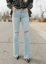 Load image into Gallery viewer, Dear John Rosa Beyond Distressed Flare Jean
