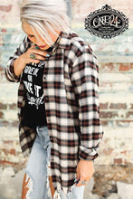 Load image into Gallery viewer, Football Silk Back Plaid Shirt
