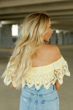 Load image into Gallery viewer, You Are My Sunshine OTS Lace Top

