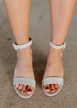 Load image into Gallery viewer, Chinese Laundry Jody Gold Shimmer Heels
