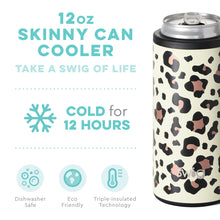 Load image into Gallery viewer, Swig 12 Oz Luxy Leopard Skinny Can Cooler

