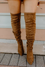 Load image into Gallery viewer, Signal Over The Knee Boots - Coffee
