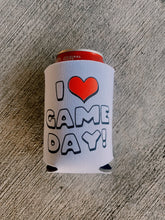 Load image into Gallery viewer, I Heart Game Day Sleeve Koozie
