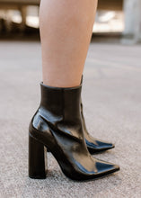 Load image into Gallery viewer, Maui Black Patent Booties
