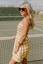 Load image into Gallery viewer, You&#39;re My Sunshine Checkered Dress
