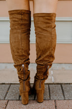 Load image into Gallery viewer, Signal Over The Knee Boots - Coffee

