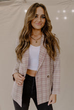 Load image into Gallery viewer, It Girl Status Plaid Blazer
