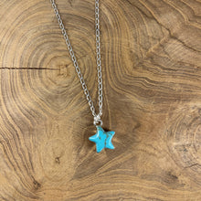 Load image into Gallery viewer, Star of the Show Natural Turquoise &amp; Sterling Silver Necklace
