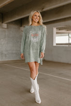 Load image into Gallery viewer, Olive Fierce Vintage T-Shirt Dress
