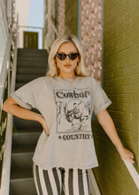 Load image into Gallery viewer, Cowboy Country Taupe Tee
