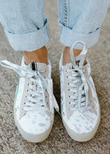 Load image into Gallery viewer, Shu Shop Sabrina White Pony Sneakers
