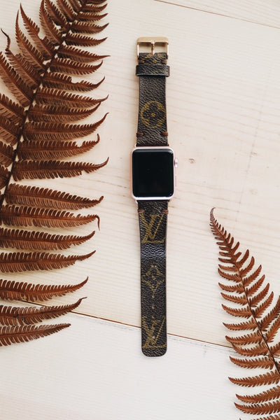 Upcycled LV Monogram Apple Watch Band – upcycledwatchband