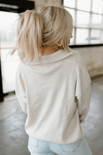 Load image into Gallery viewer, Pale Beige Knit Pullover
