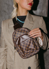 Load image into Gallery viewer, London Brown Sling Crossbody Bag
