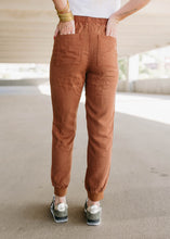 Load image into Gallery viewer, Dear John Jacey Drawstring Sepia Joggers
